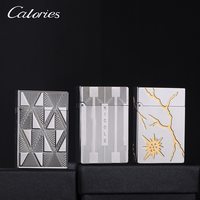 Calories 卡路官方旗舰店男士朗声打火机微瑕高档黄铜一体特价捡漏