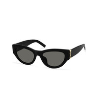 移动端：SAINT LAURENT 开云眼镜圣罗兰YSL潮流猫眼防晒太阳眼镜墨镜SL M94/F