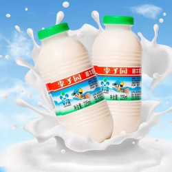 李子园 甜牛奶含乳饮料青春杀原味草莓味450ml225ml奶饮品瓶装成毅