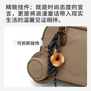 GOLF 高尔夫 女士单肩包 香槟棕