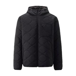 佐丹奴 棉衣外套男装秋冬新款葫芦绗缝多口袋连帽棉服夹克01075699