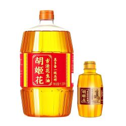 胡姬花 2.3L胡姬花真多香一级压榨花生油1.9L小榨加400ML家用炒菜纯香
