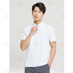 霞湖世家 超高支长绒棉 男士Polo衫