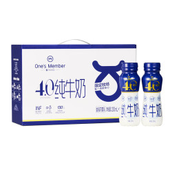 1号会员店 4.0g乳蛋白全脂纯牛奶 200ml*12瓶