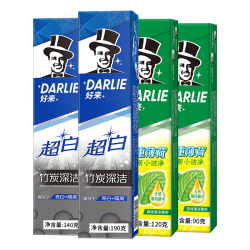 好来 超白双重薄荷牙膏 620g