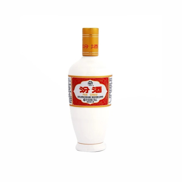 老字号：汾酒 瓷瓶 出口版 清香型白酒 53度 500ml