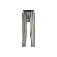 Lee Cooper 秋冬保暖内衣套装秋衣秋裤圆领内搭打底衫无痕情侣打底裤保暖裤 丛林灰 男士保暖单裤 XL