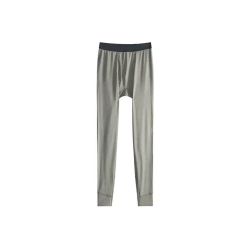 Lee Cooper 秋冬保暖内衣套装秋衣秋裤圆领内搭打底衫无痕情侣打底裤保暖裤 丛林灰 男士保暖单裤 XL