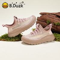 B.Duck 童鞋儿童鞋子  暗粉 22 码 适合脚长13.5-14.0cm