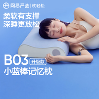网易严选 B03小蓝棒深睡枕3.0记忆棉枕慢回弹颈椎枕 中秋礼盒装 8/10cm可选