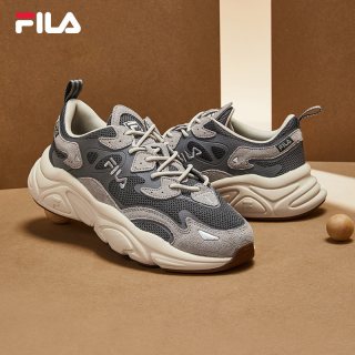 FILA 火星1丨FILA老爹鞋女鞋厚底休闲鞋白色运动鞋子百搭复古跑鞋