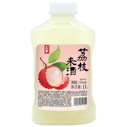 三甲 微醺荔枝米酒 5度 1L 果酒
