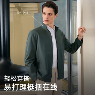 雅戈尔 男士春秋季舒适透气通勤夹克