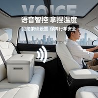 志高 车载冰箱车家两用压缩机制冷汽车宿舍办公室迷你冰箱20升