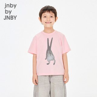 jnby by JNBY 小兔图案 短袖T恤 男女童