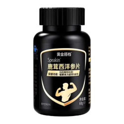 黄金搭档 鹿茸西洋参片 40片/瓶