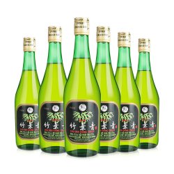 竹叶青 汾酒竹叶青酒 45度玻竹475mL*6瓶 口粮酒露酒  国产白酒 纯粮酿造