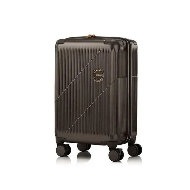 美旅 高端商务万向轮拉杆登机密码箱 20英寸 36L 可扩展