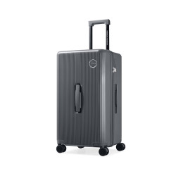 美旅 新款3:7分区 商务万向轮拉杆密码箱 26英寸 83L 轻量化设计 纯PC材质 多色可选