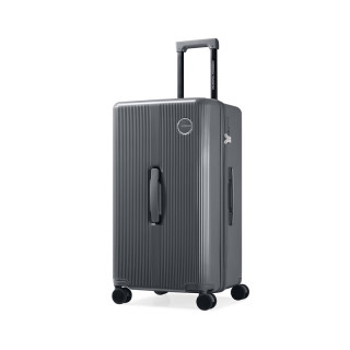 美旅 新款3:7分区 商务万向轮拉杆密码箱 26英寸 83L 轻量化设计 纯PC材质 多色可选