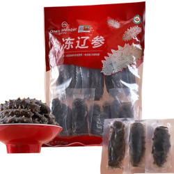 1号会员店 大连冷冻海参有机辽参固形物含量大于85%13-17只 500g