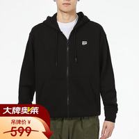 PUMA 男装运动服上衣户外防风夹克外套 黑色 M