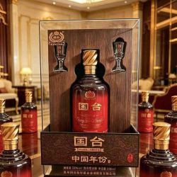 国台 53度 酱香型白酒 500mL 单瓶