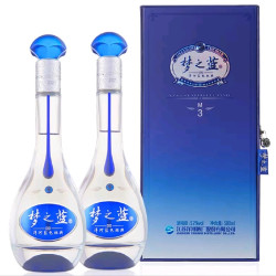 洋河 蓝色经典梦之蓝M3-52度500ml*2瓶