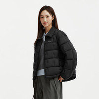 坦博尔 女短款方格绗缝羽绒服 90绒多色可选！