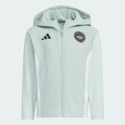 adidas 春秋季男中大童简约舒适透气运动休闲连帽夹克外套