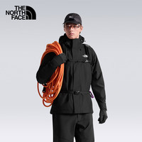 北面 三合一冲锋衣男户外防风外套抓绒内胆89ZP 宇宙黑/JK3 XL