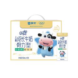 蒙牛 未来星儿童成长骨力型牛奶190ml*12盒*3箱