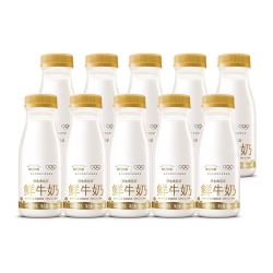 每日鲜语 鲜牛奶 180ml*10瓶
