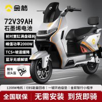 金箭 风暴 PLUS 至尊版电动摩托车超威电池 72V39AH