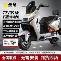 金箭 风暴 PLUS 至尊版电动摩托车超威电池 72V39AH