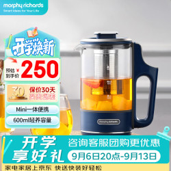 摩飞 MR6086 养生壶 0.6L 轻奢蓝