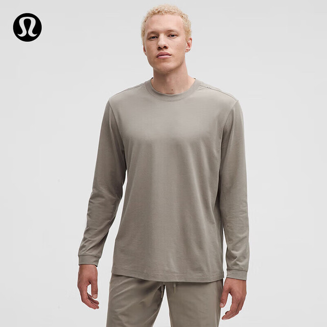 PLUS会员：lululemon Zeroed In 男士运动长袖T恤 LM3F93S