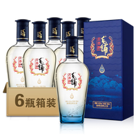 毛铺 尊享苦荞酒黑荞酒体升级 标准版42.8度500ml 配制酒 42.8度 500mL 6瓶 送双支礼袋*3