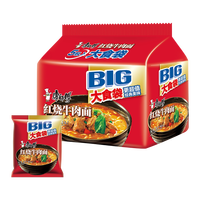 移动端：康师傅 大食袋 红烧牛肉面 145g*5袋