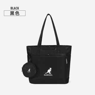 KANGOL 女士织物单肩托特包 KGC1520
