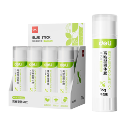 得力 JT158 植物型高粘度固体胶棒 36g
