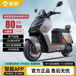金箭 零界750智能高配置电动摩托车 72V39Ah 超威电池