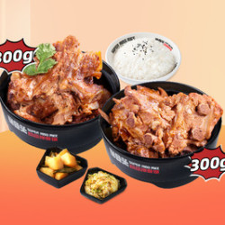 犟骨头排骨饭 M03#猪脊骨300克+犟骨300克套餐