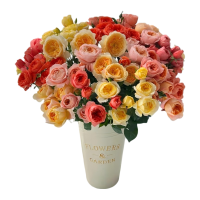 京东鲜花 玫瑰鲜切花 10枝 混搭