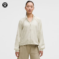 lululemon 丨License to Train女士运动轻盈版夹克 LW3HO9S 骨白 XS /4