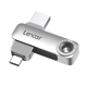 雷克沙 手机电脑两用U盘高速固态闪存盘USB3.2Type-C双接口优盘