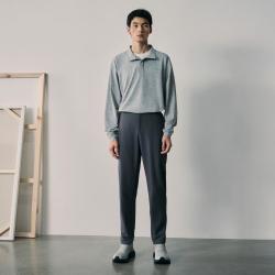 saucony 都市生活 秋冬男子立体锥形舒适弹力多场景梭织长裤