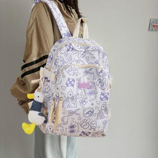 千百度 【开学季】大容量背包初高中书包双肩包旅行包女包