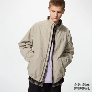 优衣库 防风立领茄克优衣库男装女装/外套夹克486167
