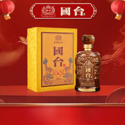 国台 龙酒 53%vol 酱香型白酒 500ml 单瓶装